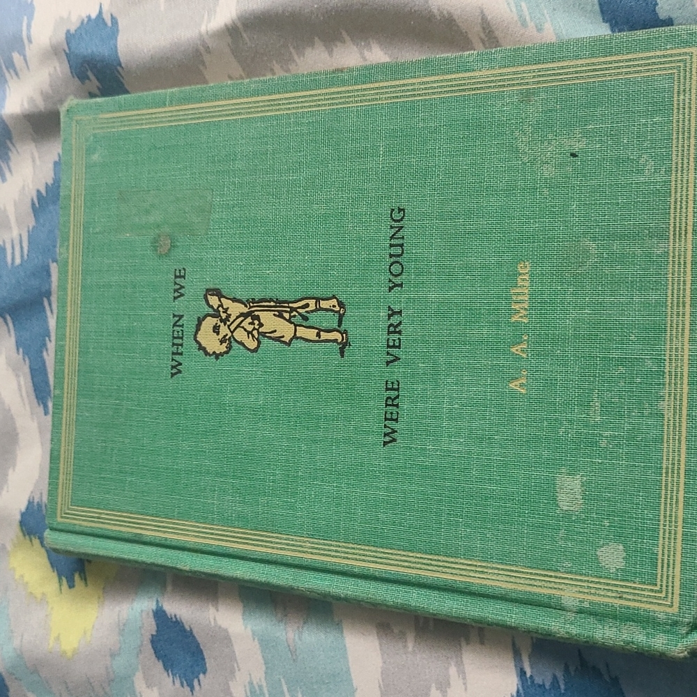 When we were young book